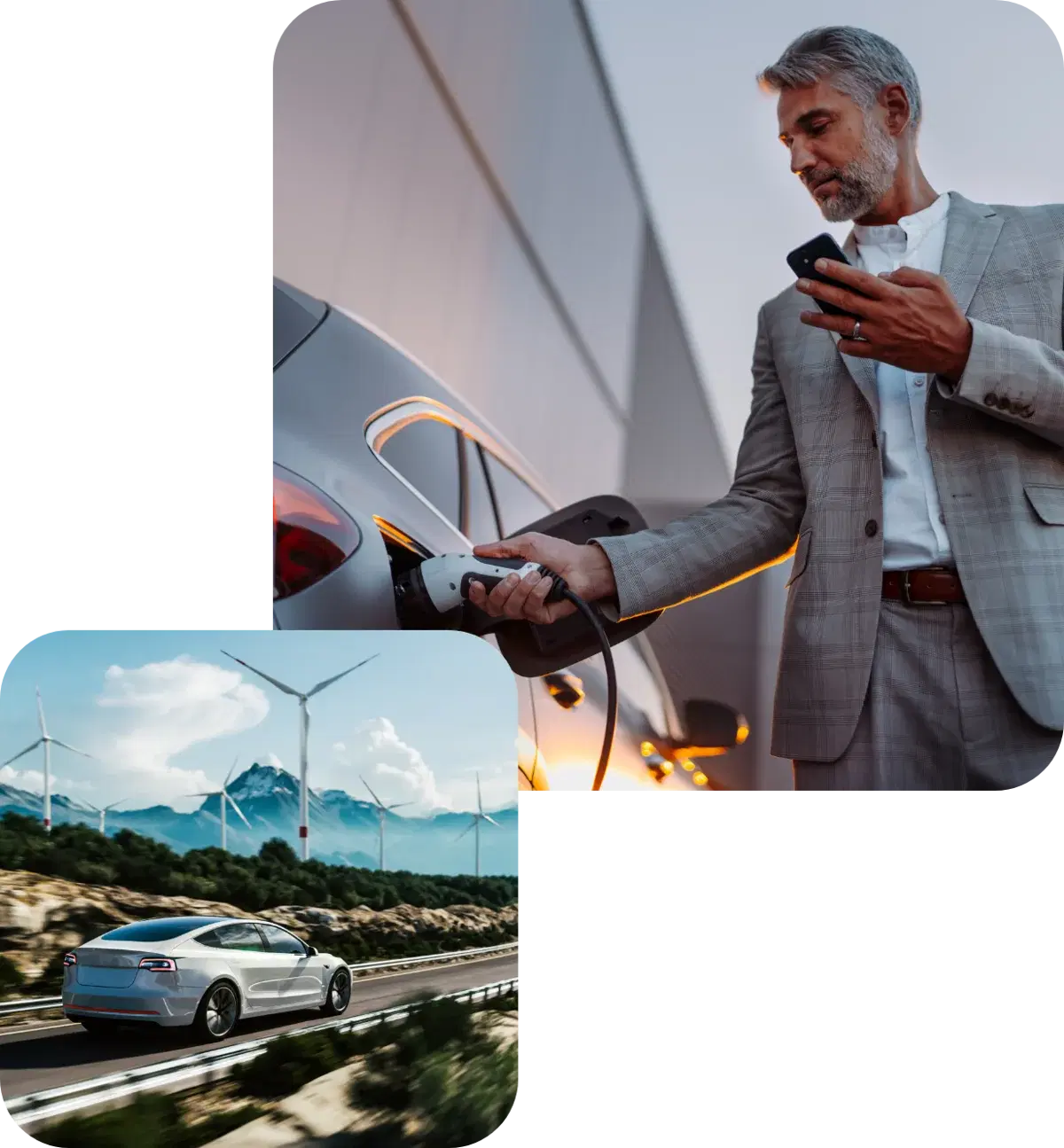 Collage of stock photography